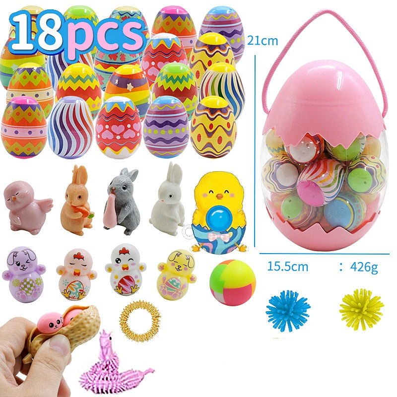 🎁Easter Hot Sale 49% OFF!!!🐣 Surprise Blind Box!😍Prefilled Easter Eggs with Toys