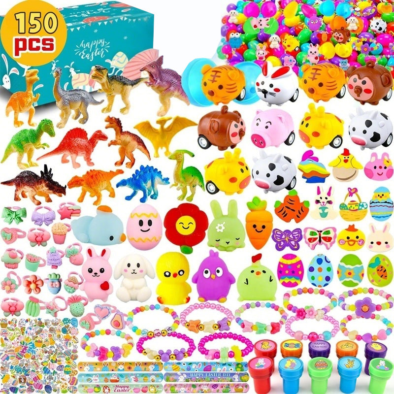 🎁Easter Hot Sale 49% OFF!!!🐣 Surprise Blind Box!😍Prefilled Easter Eggs with Toys