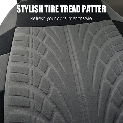 ✅ Buy multiple sets – save even more!🚗Car Seat Cover Set with Tire Tread Pattern