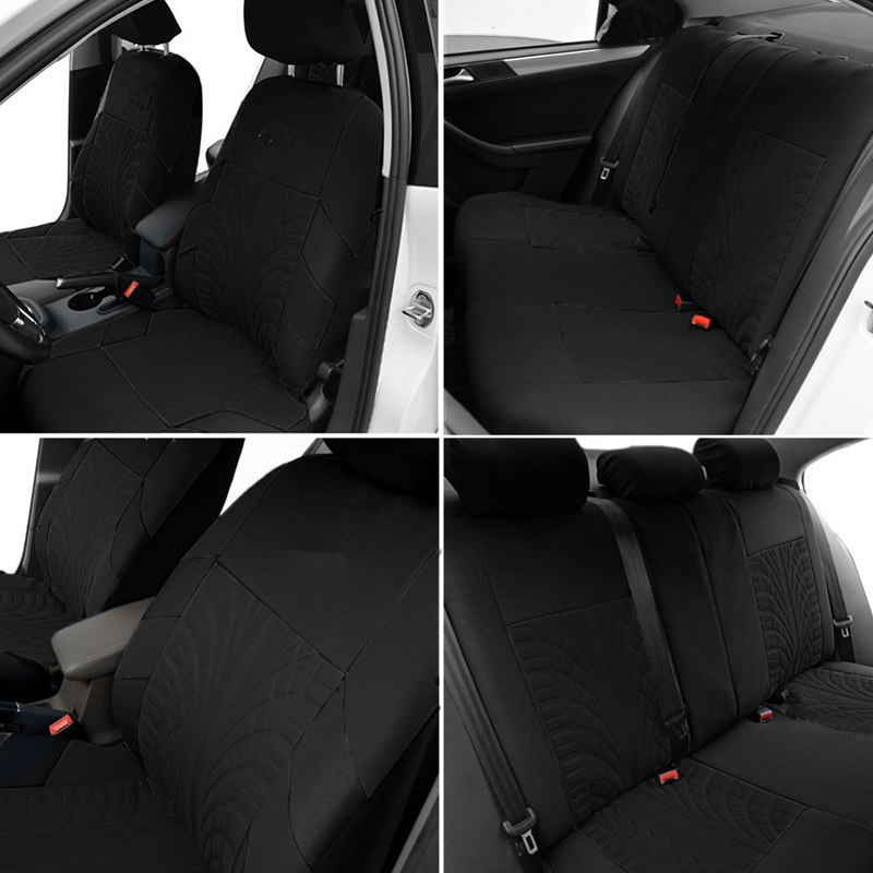 ✅ Buy multiple sets – save even more!🚗Car Seat Cover Set with Tire Tread Pattern