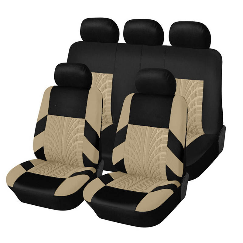 ✅ Buy multiple sets – save even more!🚗Car Seat Cover Set with Tire Tread Pattern