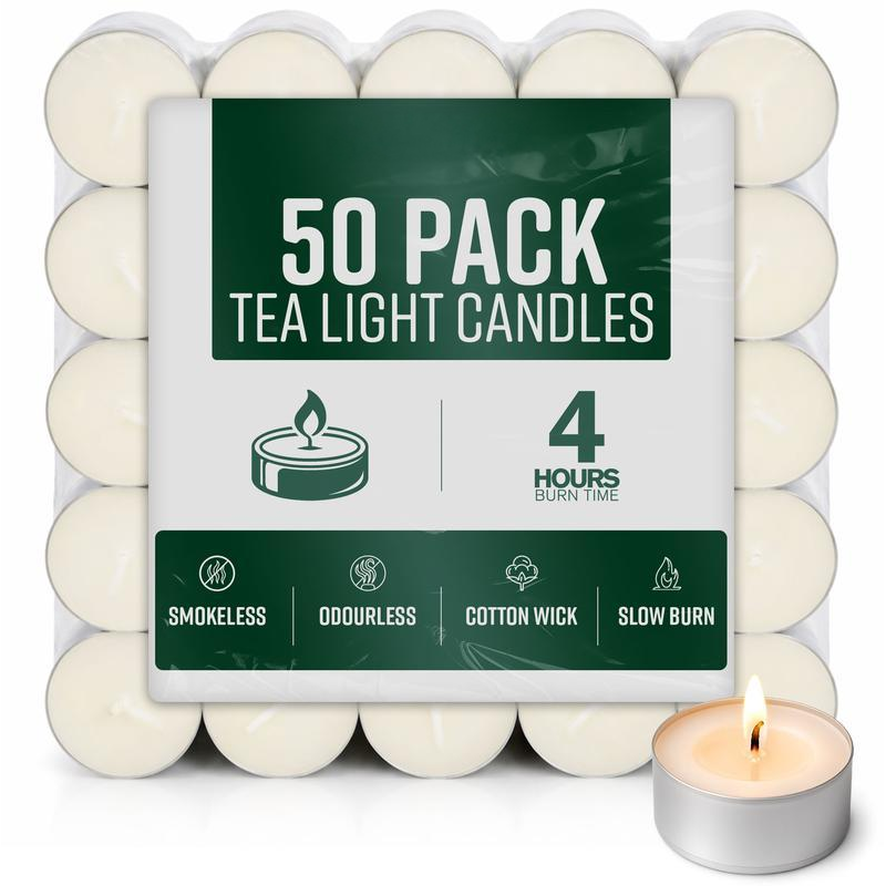 🔥HOT SALE🔥Long-Lasting 4-Hour Tea Light Candles