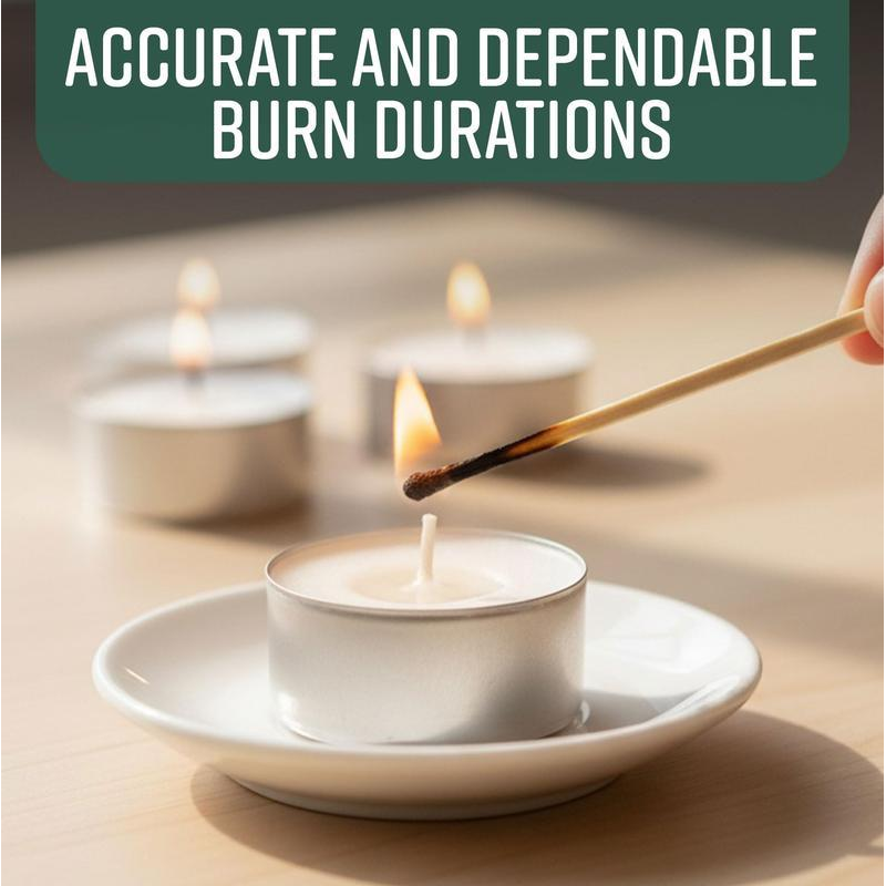 🔥HOT SALE🔥Long-Lasting 4-Hour Tea Light Candles