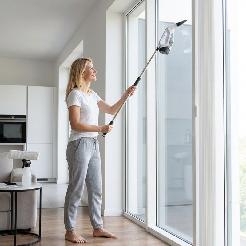 ⏰49% OFF NOW⚡Electric Window Vacuum Cleaner with Extension Rod✨