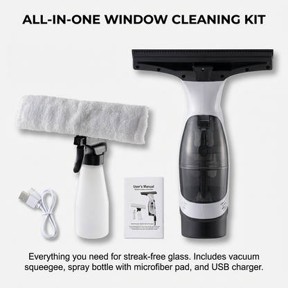 ⏰49% OFF NOW⚡Electric Window Vacuum Cleaner with Extension Rod✨