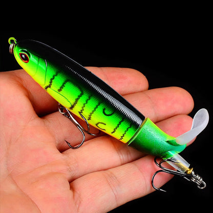 🎣 LIMITED-TIME 49% OFF! ✨ Propeller Floating Lure – Rotating Tail, 3D Eyes, Dual-Section 🐟
