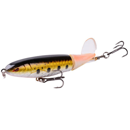🎣 LIMITED-TIME 49% OFF! ✨ Propeller Floating Lure – Rotating Tail, 3D Eyes, Dual-Section 🐟