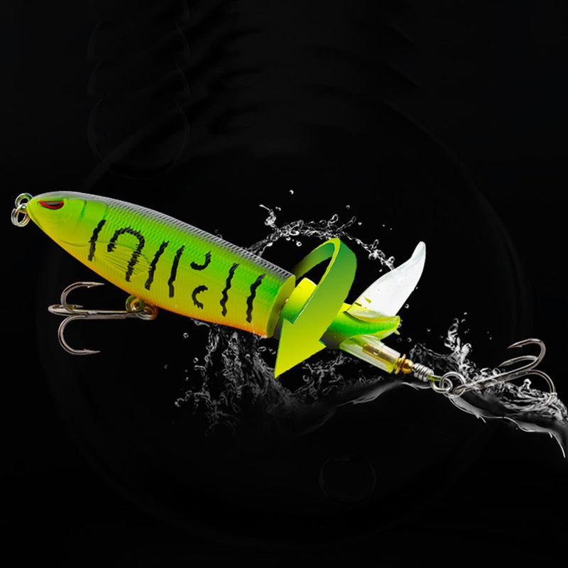 🎣 LIMITED-TIME 49% OFF! ✨ Propeller Floating Lure – Rotating Tail, 3D Eyes, Dual-Section 🐟