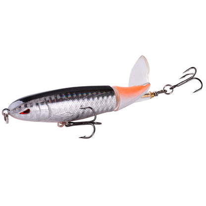 🎣 LIMITED-TIME 49% OFF! ✨ Propeller Floating Lure – Rotating Tail, 3D Eyes, Dual-Section 🐟