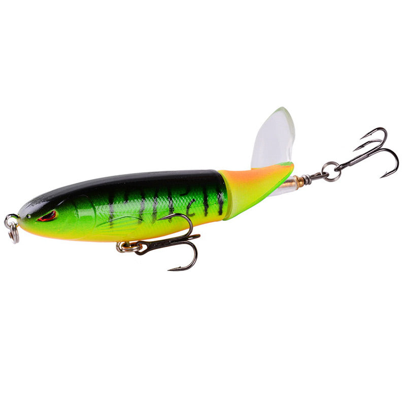 🎣 LIMITED-TIME 49% OFF! ✨ Propeller Floating Lure – Rotating Tail, 3D Eyes, Dual-Section 🐟