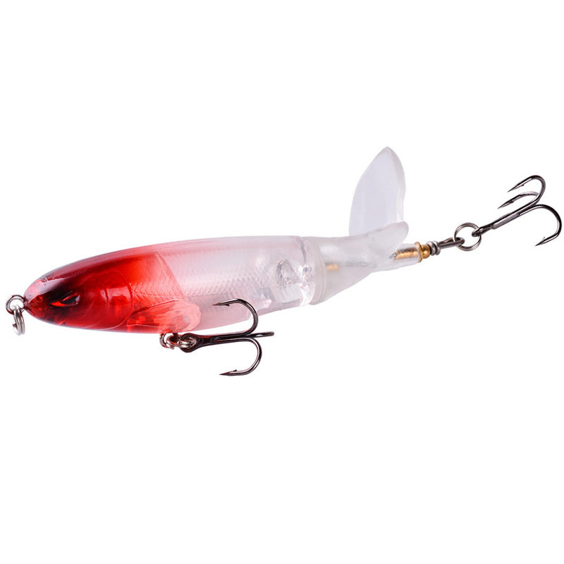 🎣 LIMITED-TIME 49% OFF! ✨ Propeller Floating Lure – Rotating Tail, 3D Eyes, Dual-Section 🐟