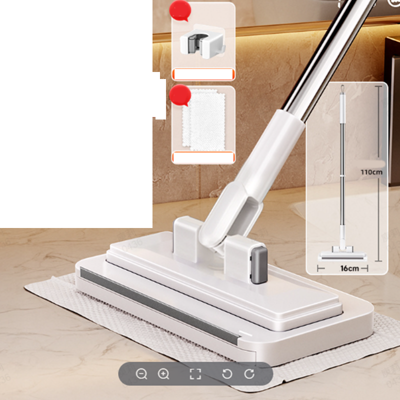 🧹 49% OFF NOW! ✨ Telescopic Flat Dust Mop – Long handle, shark-tooth lock & deep-cleaning – Perfect for ceilings, cabinets & walls 🏠