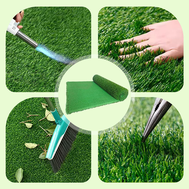 ⏳Limited-time 49% off⏰Artificial Grass Turf with Drainage Holes⚽🌿