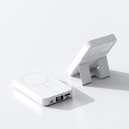 🔥HOT SALE🔋⚡22.5W 10000mAh Magnetic Wireless Charging Mobile Power with Stand