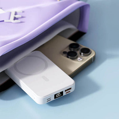 🔥HOT SALE🔋⚡22.5W 10000mAh Magnetic Wireless Charging Mobile Power with Stand