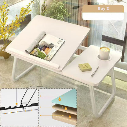 🔥2026 New Arrival🔥Foldable Lap Desk with Cup Slot – Comfort, Style & Easy Storage! ✨