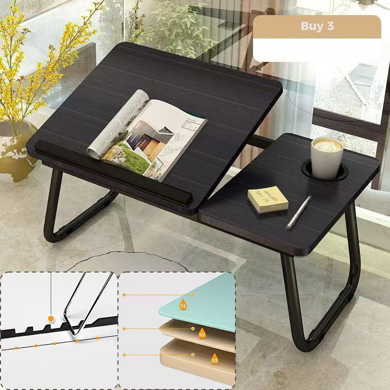 🔥2026 New Arrival🔥Foldable Lap Desk with Cup Slot – Comfort, Style & Easy Storage! ✨
