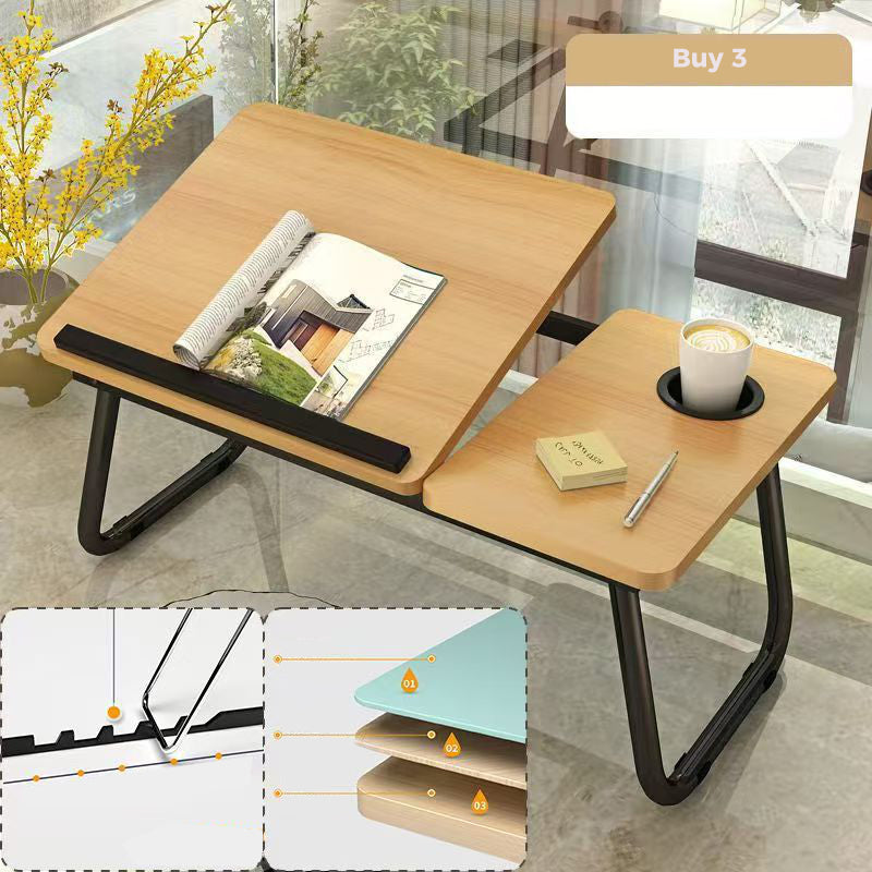 🔥2026 New Arrival🔥Foldable Lap Desk with Cup Slot – Comfort, Style & Easy Storage! ✨