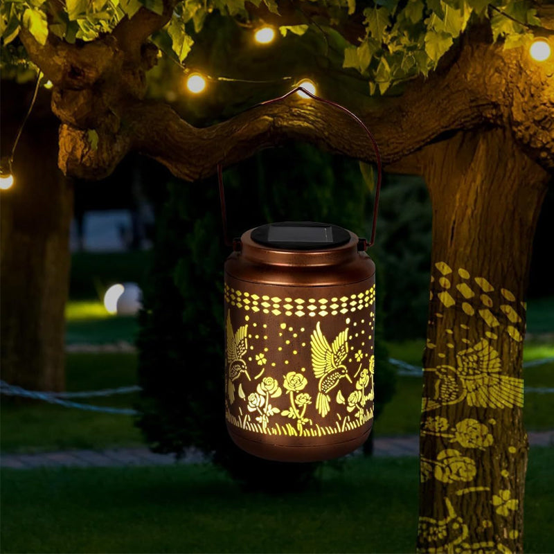 🌟49% OFF!🐦Solar Hummingbird Lantern for Garden Decor✨