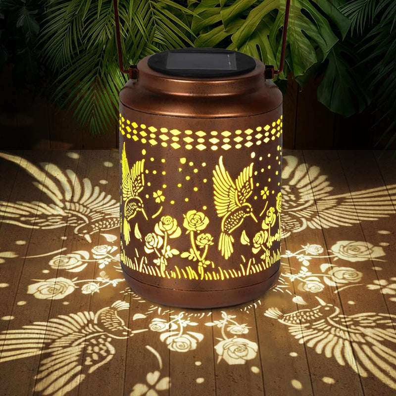 🌟49% OFF!🐦Solar Hummingbird Lantern for Garden Decor✨