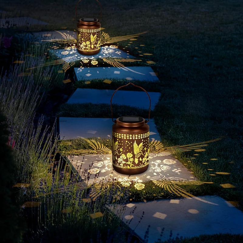 🌟49% OFF!🐦Solar Hummingbird Lantern for Garden Decor✨