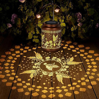 🌟49% OFF!🐦Solar Hummingbird Lantern for Garden Decor✨