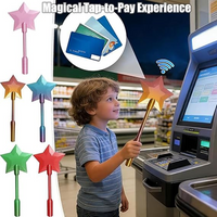 🔥Last Day 40% OFF🔥3D Printed Credit Card Wand Holder3D Printed Star-Topped Tap-to-Pay Wand