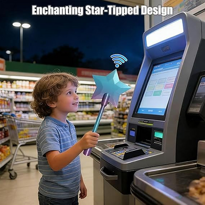 🔥Last Day 40% OFF🔥3D Printed Credit Card Wand Holder3D Printed Star-Topped Tap-to-Pay Wand