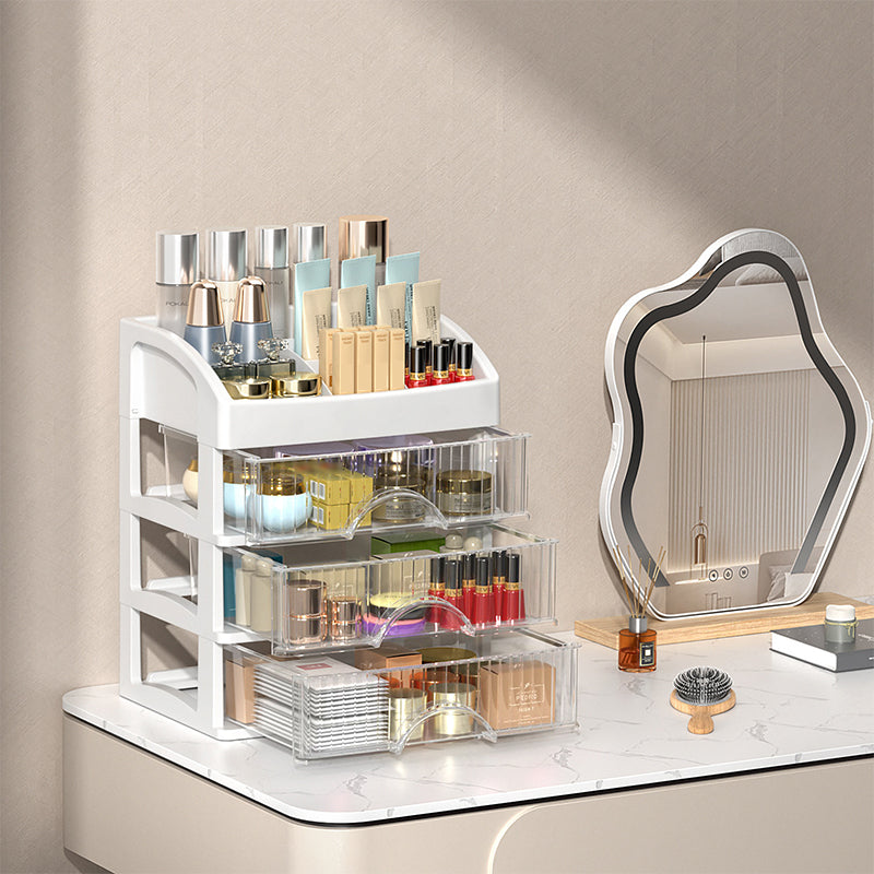 ⏰Limited-time 40% off💄✨Stackable Desktop Organizer with Clear Drawers