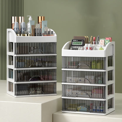 ⏰Limited-time 40% off💄✨Stackable Desktop Organizer with Clear Drawers