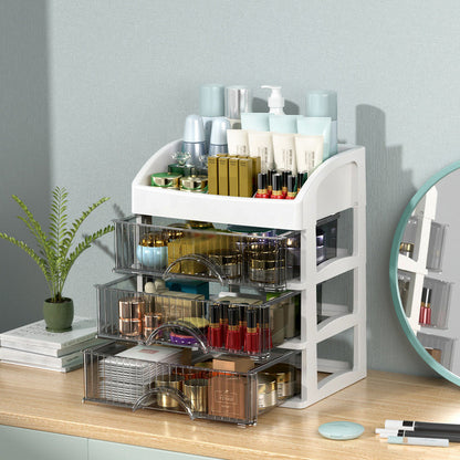 ⏰Limited-time 40% off💄✨Stackable Desktop Organizer with Clear Drawers