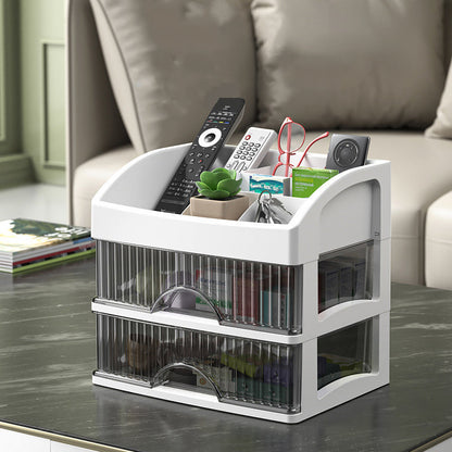 ⏰Limited-time 40% off💄✨Stackable Desktop Organizer with Clear Drawers