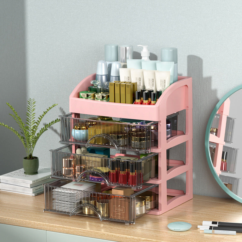⏰Limited-time 40% off💄✨Stackable Desktop Organizer with Clear Drawers