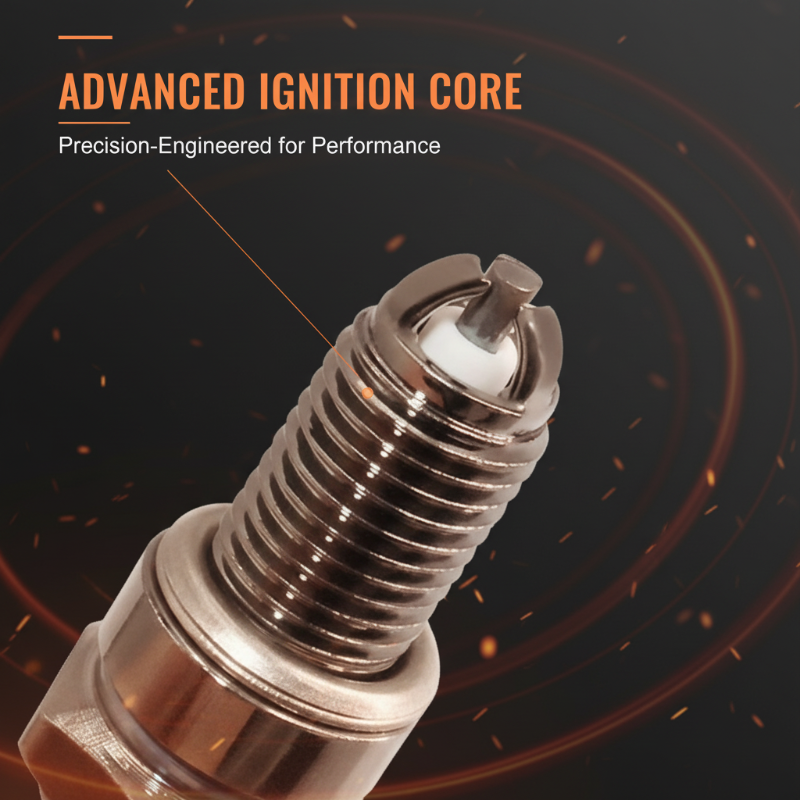 🔥BUY 1 GET 1 FREE🏍️🔩D8TC High Performance Three-Electrode Spark Plug