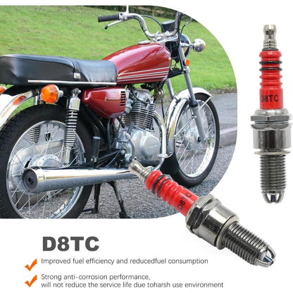 🔥BUY 1 GET 1 FREE🏍️🔩D8TC High Performance Three-Electrode Spark Plug
