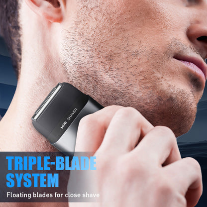 ⚡️🚗Portable Mini Electric Shaver – Ultra-Compact & Cordless for On-the-Go Grooming ✈️🧔 49% OFF – Perfect for Car, Travel, or Quick Touch-Ups Anywhere.