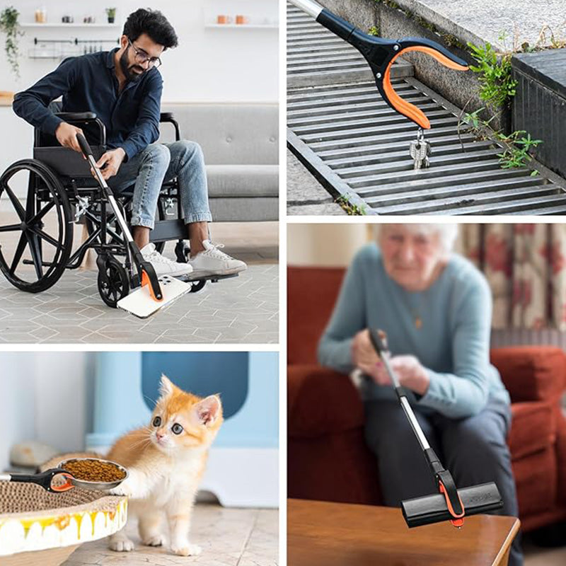 🔥Hot Sale🔥Foldable Grabber With 360° Swivel Clip
