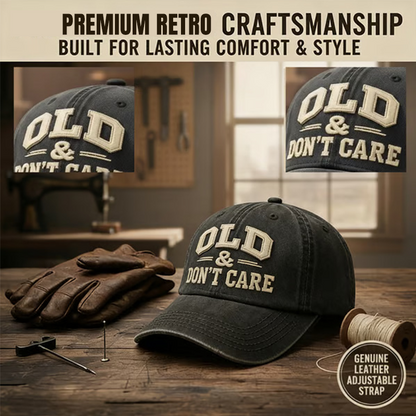 🔥49% OFF NOW!🧢 Unisex Retro Baseball Cap – Bold Style, Adjustable Fit & Must-Have Street Fashion ⚡✨