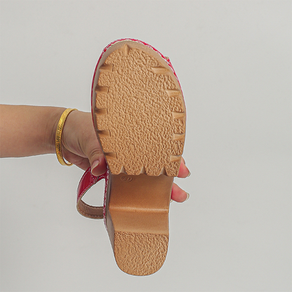 ☀️New arrival 40% OFF!🏖️Elegant Peep-Toe Buckle Heeled Sandals