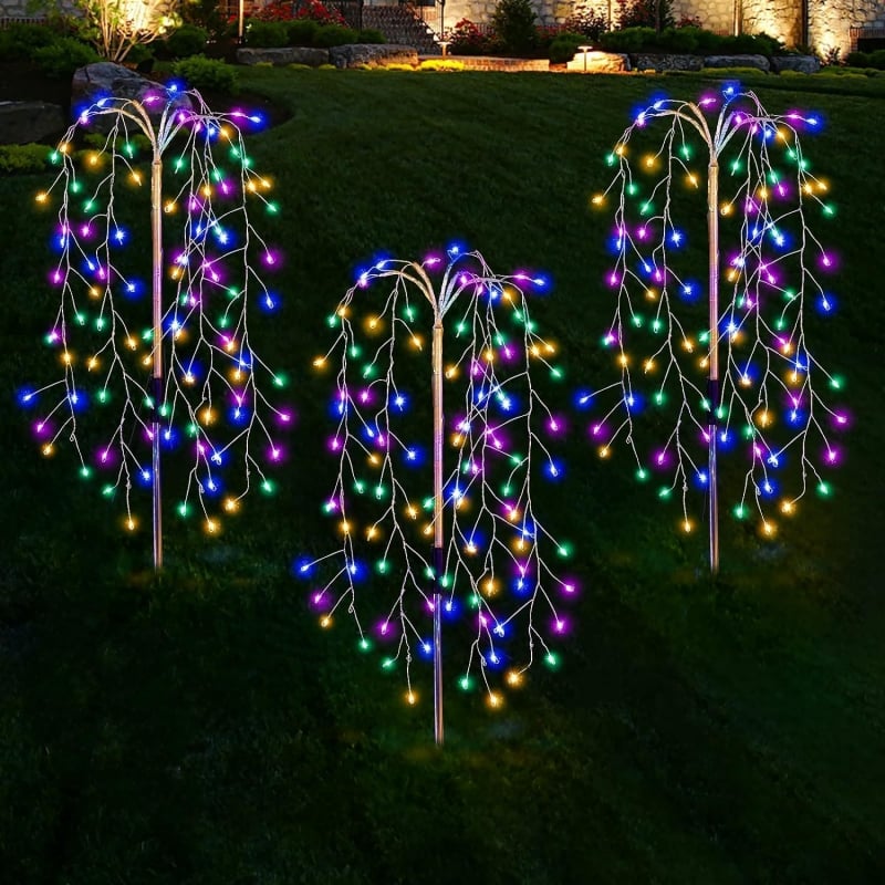 🌈 LIMITED-TIME 49% OFF! ✨ Solar Garden Lights Outdoor Decor – 100 LEDs, IP55 Waterproof, Easy Install 🌙