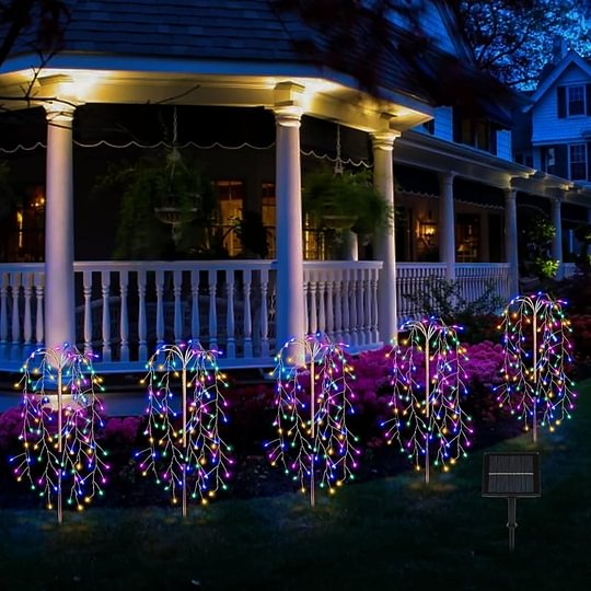 🌈 LIMITED-TIME 49% OFF! ✨ Solar Garden Lights Outdoor Decor – 100 LEDs, IP55 Waterproof, Easy Install 🌙