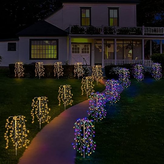 🌈 LIMITED-TIME 49% OFF! ✨ Solar Garden Lights Outdoor Decor – 100 LEDs, IP55 Waterproof, Easy Install 🌙