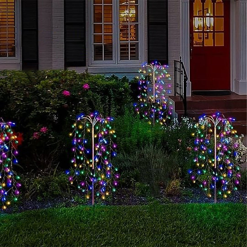 🌈 LIMITED-TIME 49% OFF! ✨ Solar Garden Lights Outdoor Decor – 100 LEDs, IP55 Waterproof, Easy Install 🌙