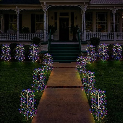 🌈 LIMITED-TIME 49% OFF! ✨ Solar Garden Lights Outdoor Decor – 100 LEDs, IP55 Waterproof, Easy Install 🌙