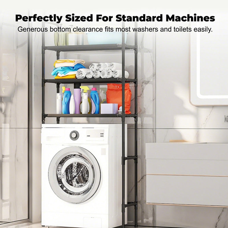 💖Special 49% off🧴No-Drill Bathroom & Laundry Organizer Shelf