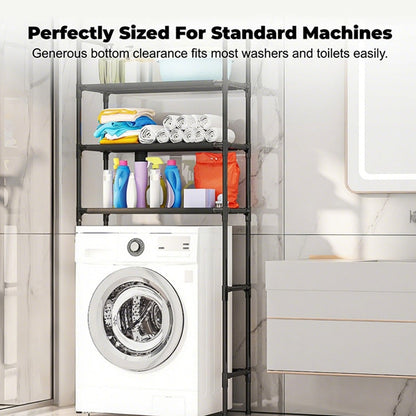 💖Special 49% off🧴No-Drill Bathroom & Laundry Organizer Shelf