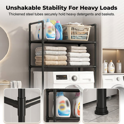 💖Special 49% off🧴No-Drill Bathroom & Laundry Organizer Shelf