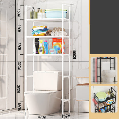 💖Special 49% off🧴No-Drill Bathroom & Laundry Organizer Shelf