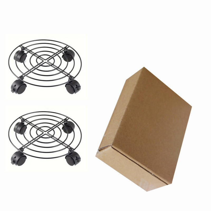 🔥Hot Sale🌿✨Heavy-Duty Metal Plant Caddy with Wheels