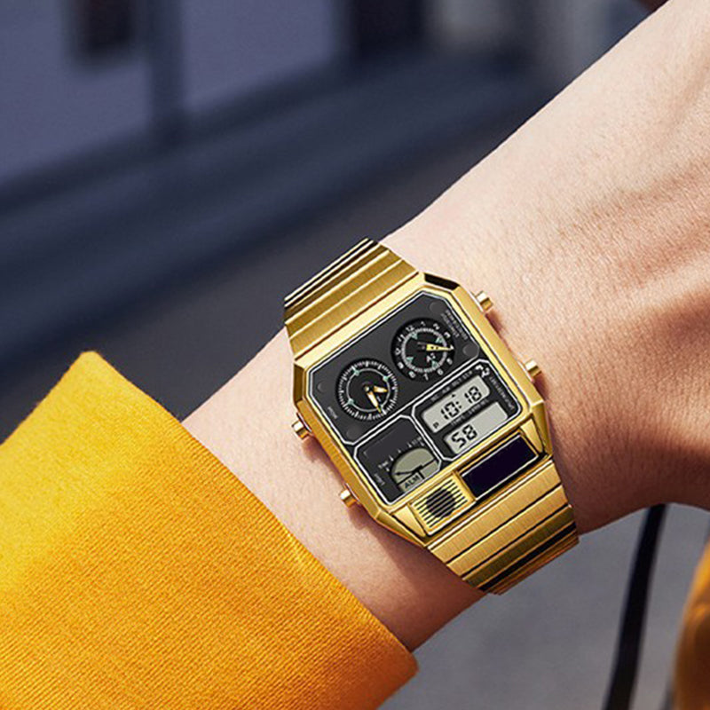 ✈️Free Shipping⌚✨Men’s Multi-Functional Retro Digital Watch